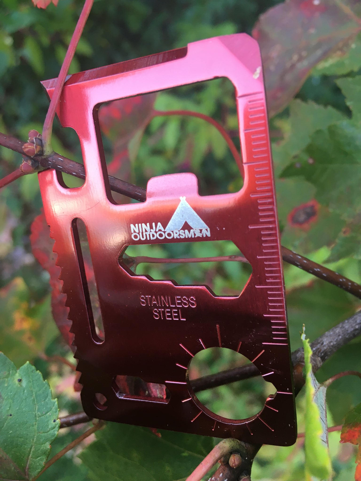 5-Pack Stainless Steel Credit Card Multi-Tool – 11-in-1 Survival Tool With Bottle Opener, Knife & Wrench